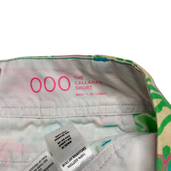Lilly Pulitzer Callahan Shorts Big Flirt floral print size 0 - Picture 6 of 8
